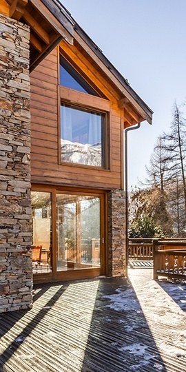 Chalets Ski aux pieds
